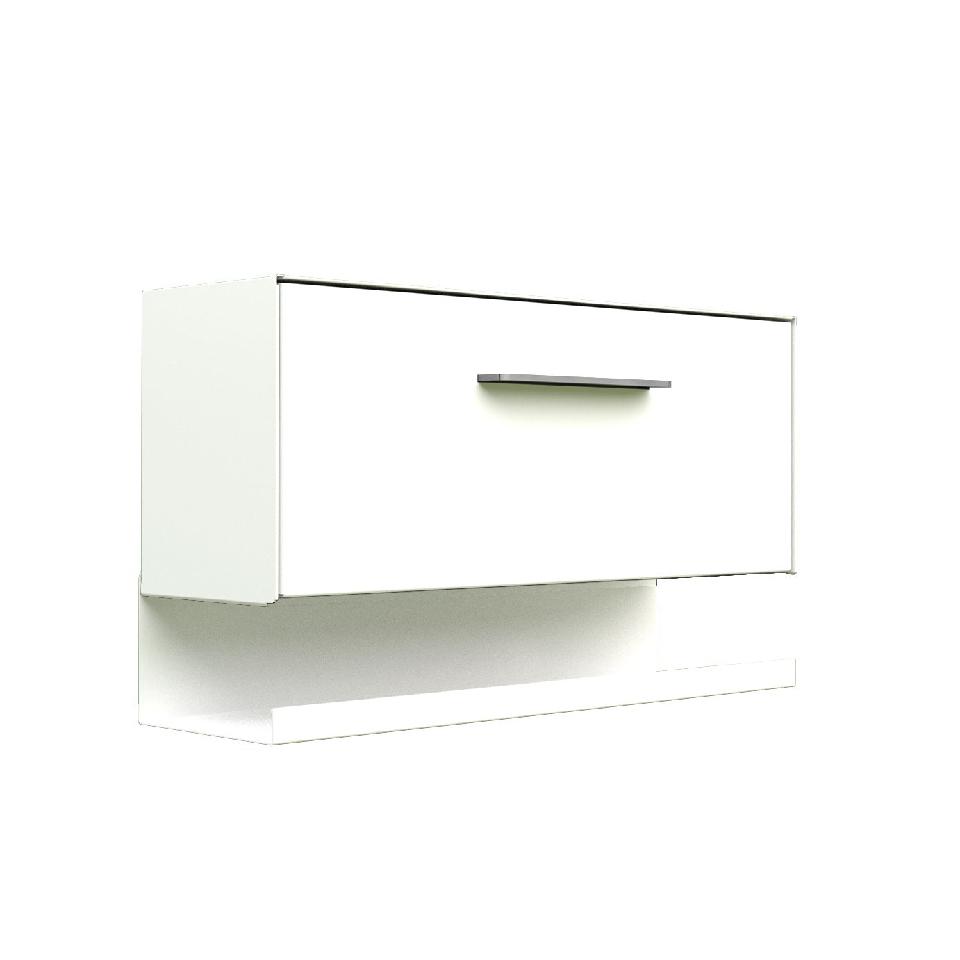 The Horizon Modern Wall Mounted Mailbox — Monochrome Collection