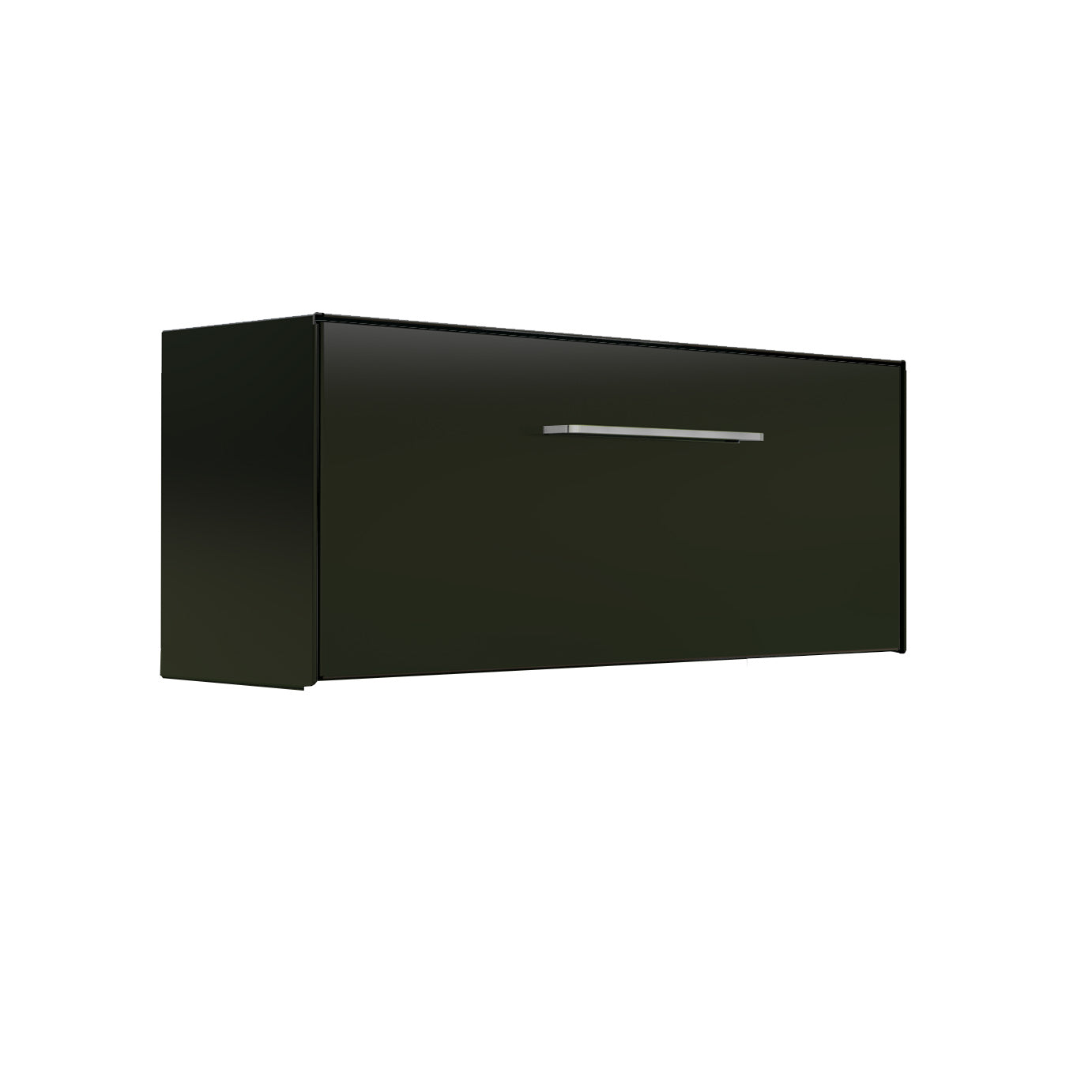 The Horizon Modern Wall Mounted Mailbox — Monochrome Collection