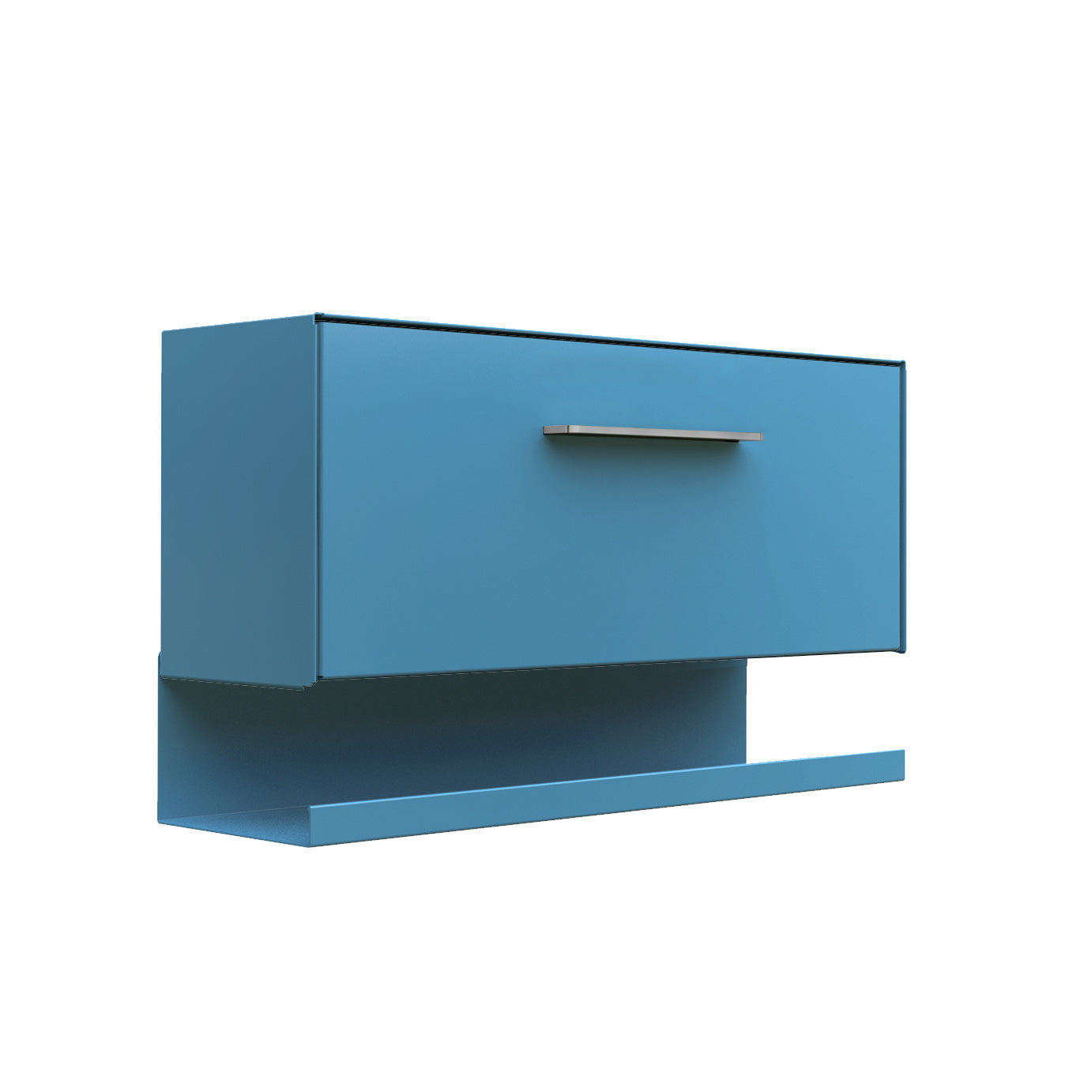 The Horizon Modern Wall Mounted Mailbox — Monochrome Collection