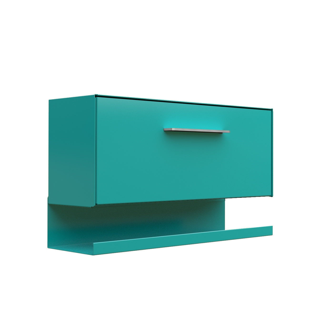 The Horizon Modern Wall Mounted Mailbox — Monochrome Collection