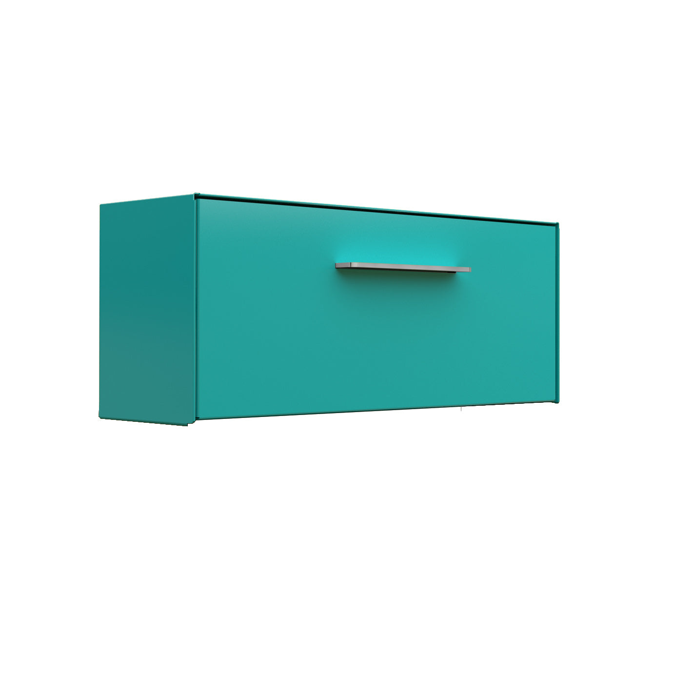The Horizon Modern Wall Mounted Mailbox — Monochrome Collection