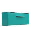 The Horizon Modern Wall Mounted Mailbox — Monochrome Collection