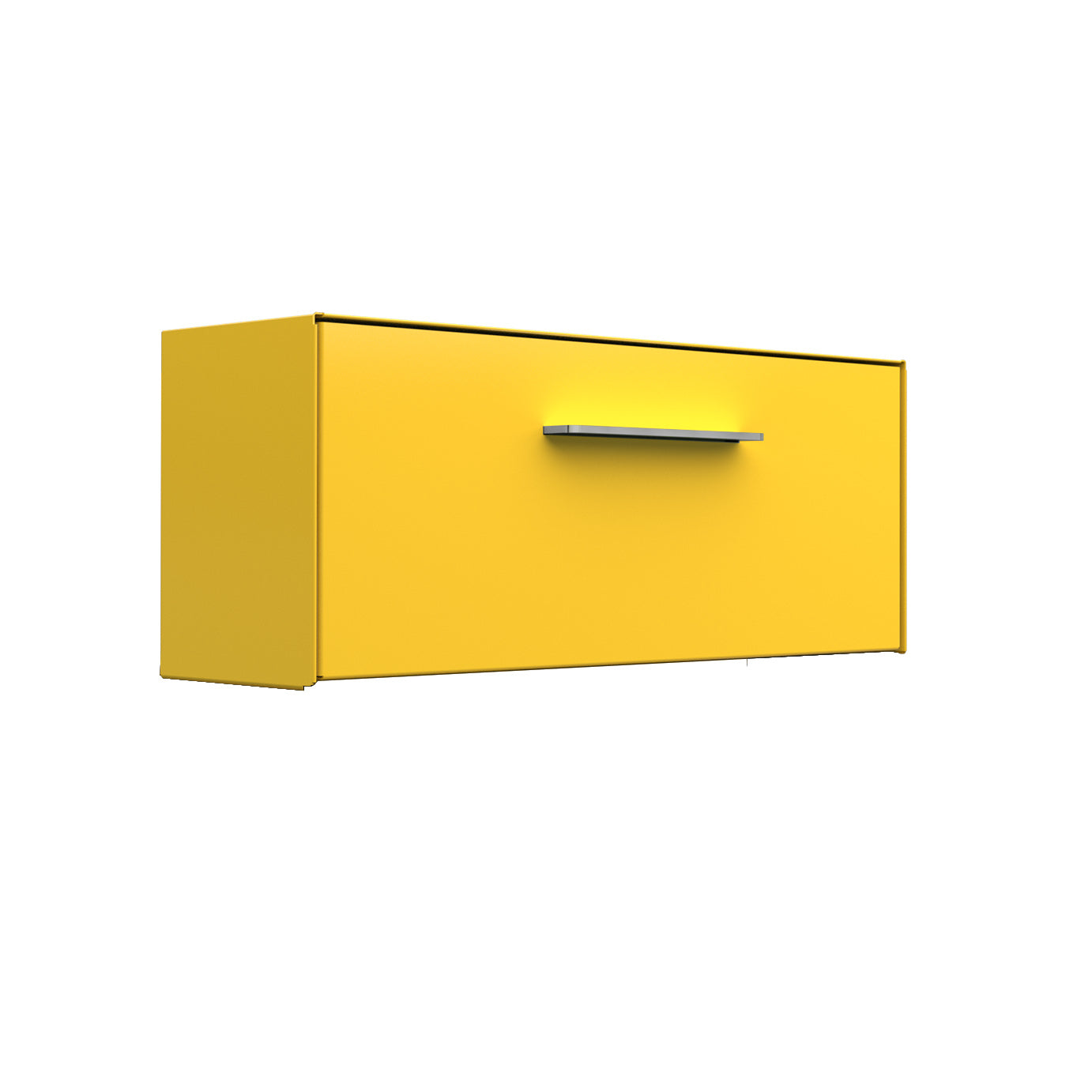 The Horizon Modern Wall Mounted Mailbox — Monochrome Collection