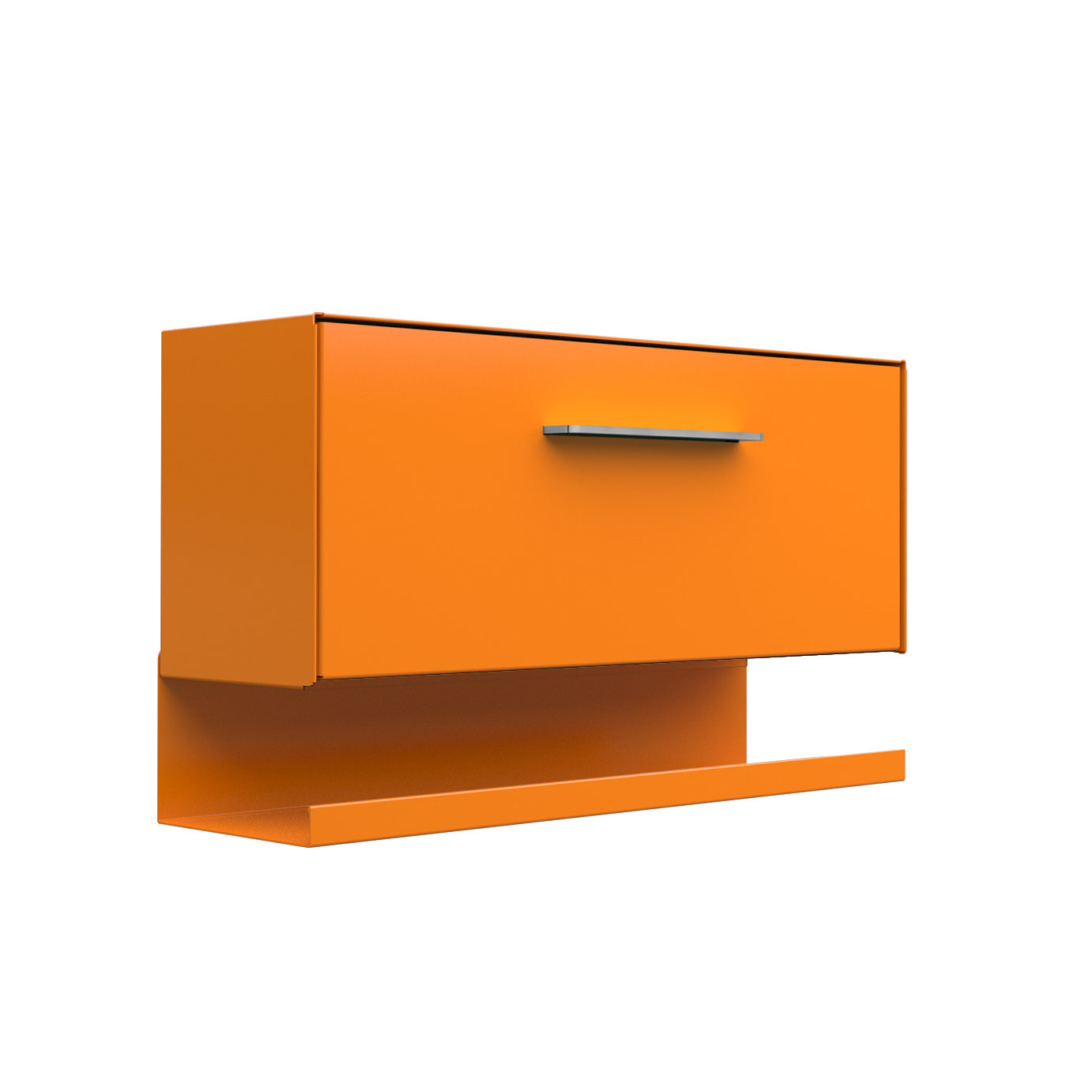 The Horizon Modern Wall Mounted Mailbox — Monochrome Collection
