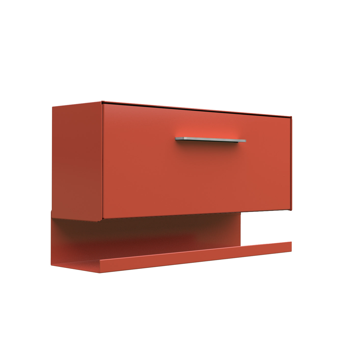 The Horizon Modern Wall Mounted Mailbox — Monochrome Collection
