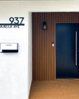 The Horizon Modern Wall Mounted Mailbox — Classic Collection