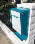 The Courier Modern Wall Mounted Mailbox — Classic Collection