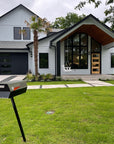 The Modbox Mid-Century Modern Curbside Mailbox — Shadow Collection