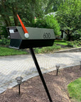 The Modbox Mid-Century Modern Curbside Mailbox — Shadow Collection