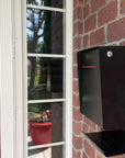 The Courier Modern Wall Mounted Mailbox — Classic Collection
