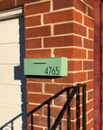 The Horizon Modern Wall Mounted Mailbox — Monochrome Collection
