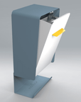 The Courier Modern Wall Mounted Mailbox — Classic Collection