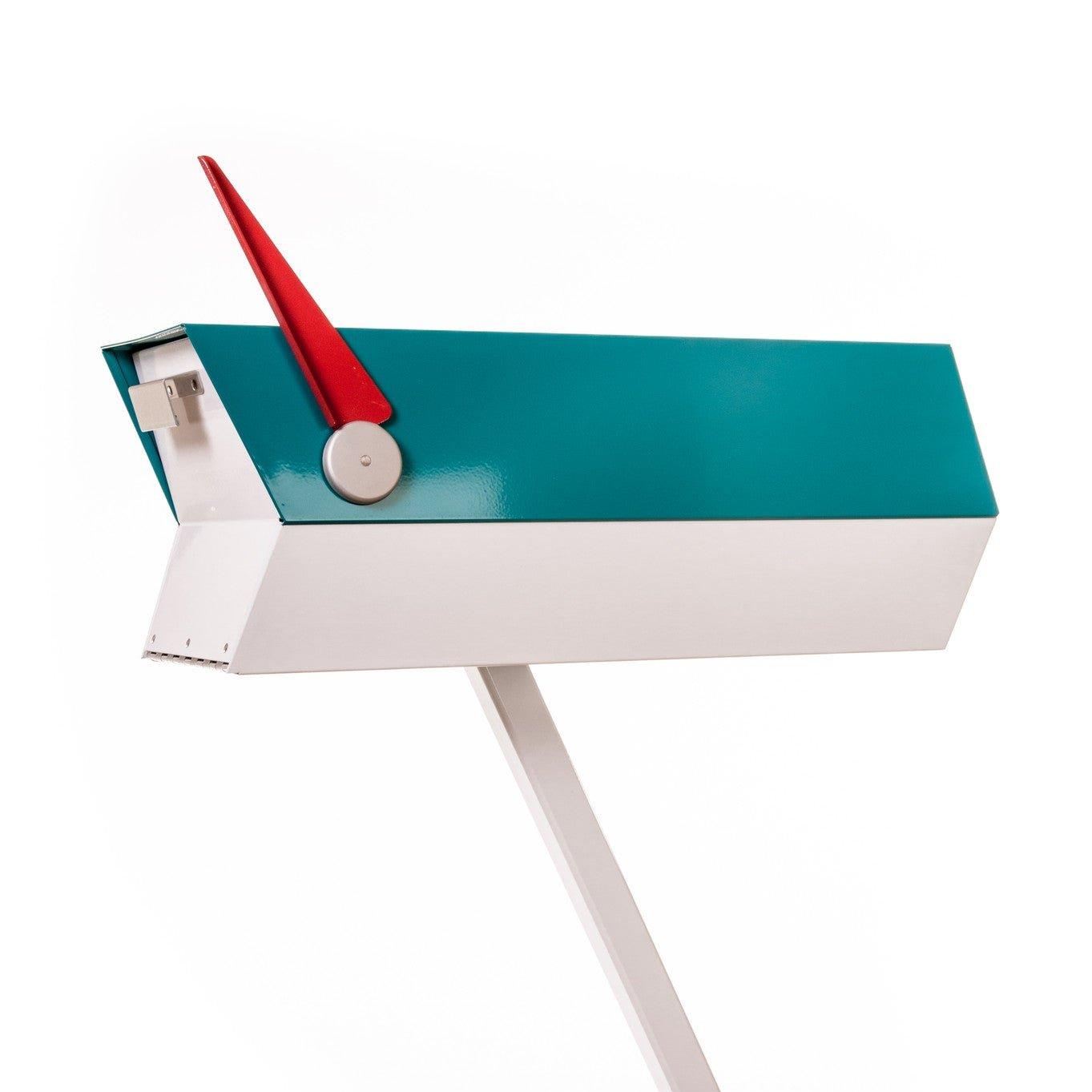 The Modbox Mid-Century Modern Curbside Mailbox