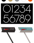 Mailbox Numbers | Chalet