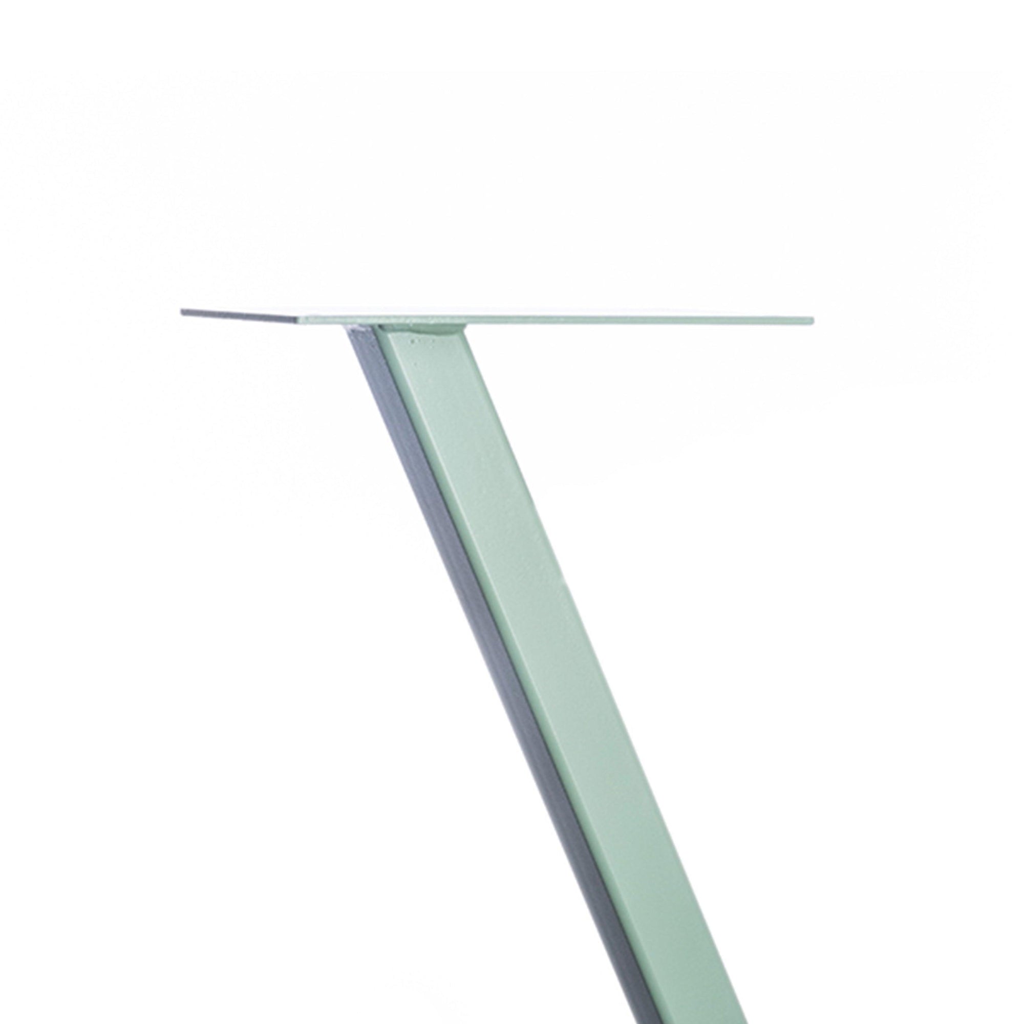 Angled | Satin Light Green